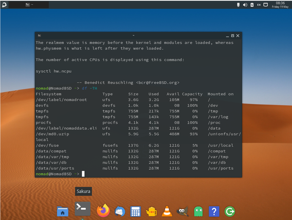 随身携带的FreeBSD U盘系统——Nomadbsd
